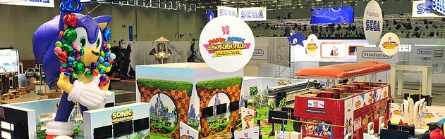 The SEGA booth at Gamescom 2011 Video Tour