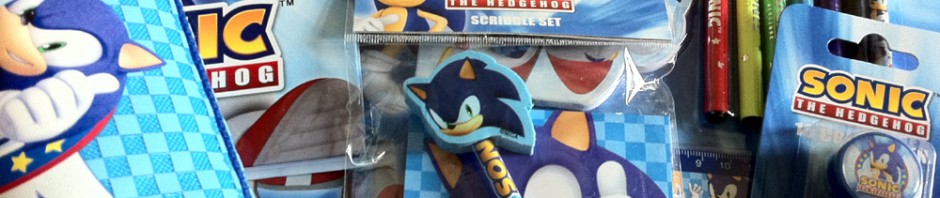 Way Past School! Sonic Stationery Competition