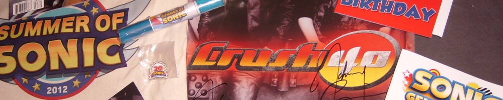 Competition: Win a Summer of Sonic Goodie Bag + Crush 40 Signed Merchandise!