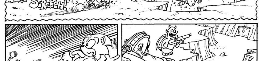 Lew Stringer’s Original Sonic the Comic Pitch