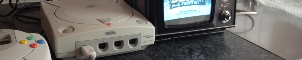 Pointlessly cool thing of the day: Sonic Adventure on a USSR 1970s Portable TV!