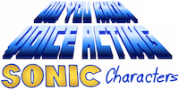 Sonic Characters – Did You Know Voice Acting? feat. Kirbopher