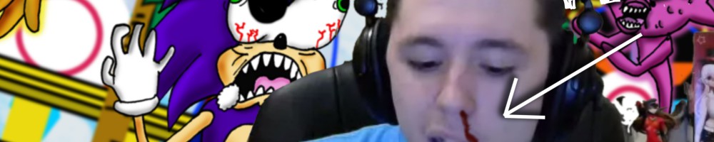 Fan Game Gives Him a Nose Bleed