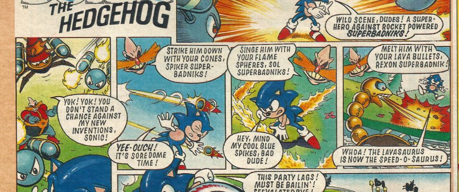 The Sonic Sunday Strips Have Been Found!
