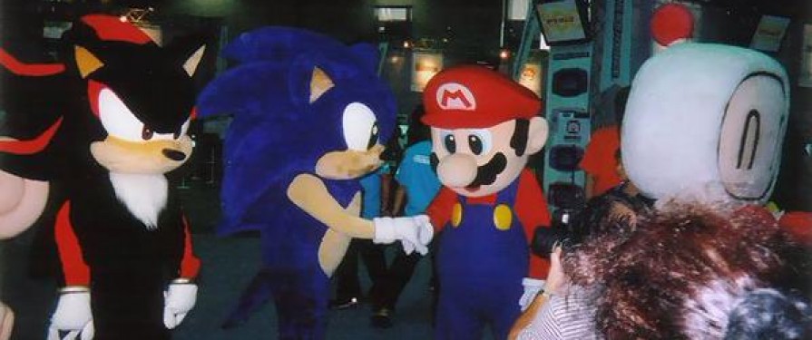 Sonic Visits Nintendo Offices for ‘First Day At Work’