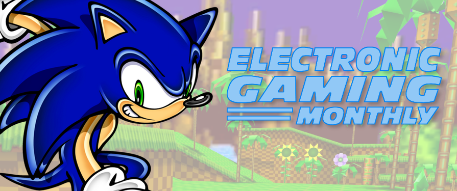 EGM July 2001 Celebrates 10 Years of Sonic