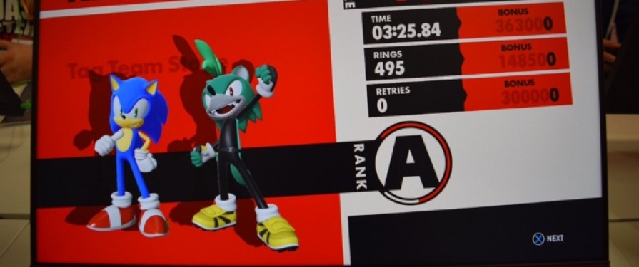 Sonic Forces: Tag Team Gameplay Released