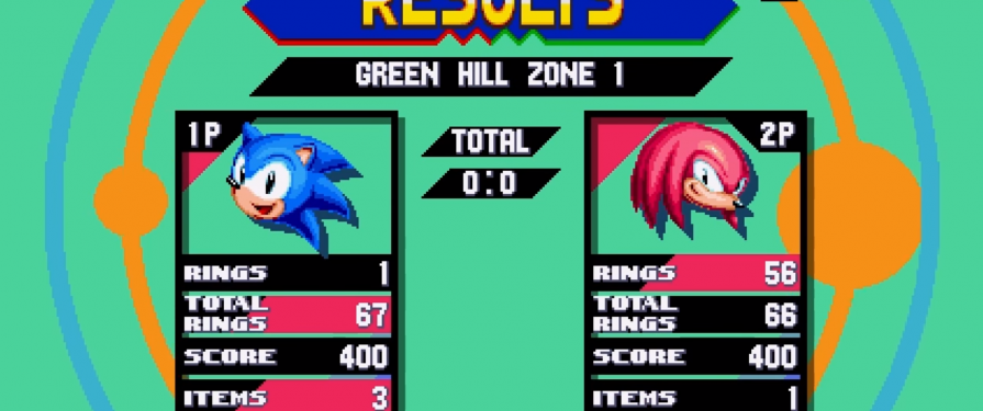 Video: First Footage of Sonic Mania’s Competition Mode