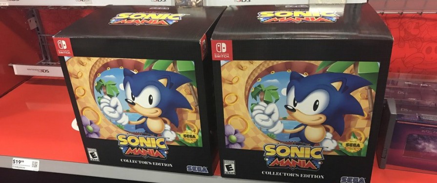 Sonic Mania Collector’s Edition & vinyl soundtrack back in stock; new t-shirts