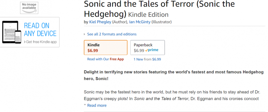 Sonic Spin Dashes Back into Kids Books Next July