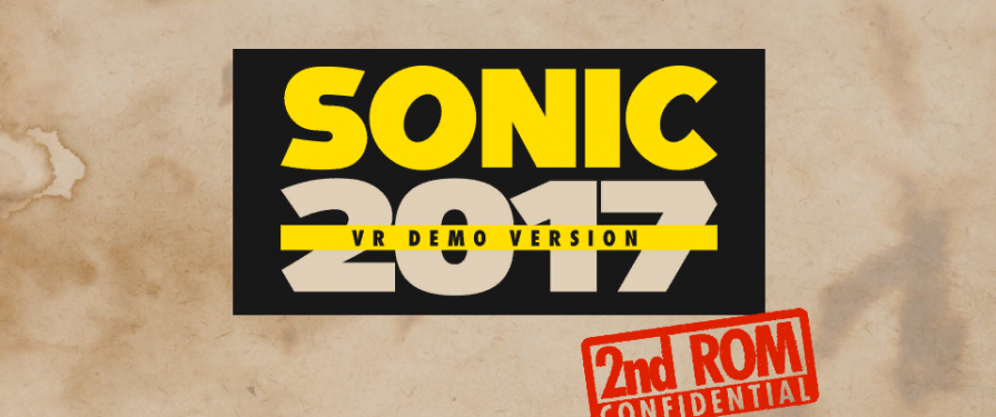 Sonic Forces used to have a VR mode