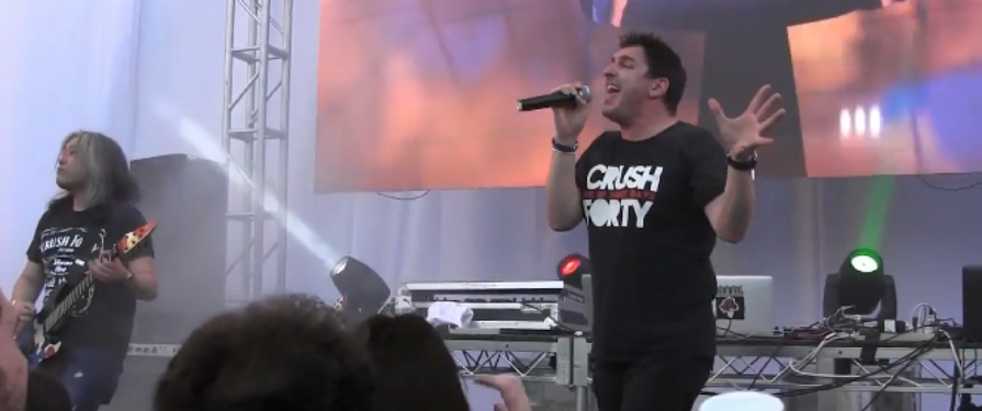CRUSH 40 performed their new Sonic song live, and we got video