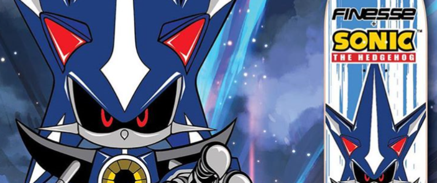 Neo Metal Sonic Skateboard by Finesse Releases December