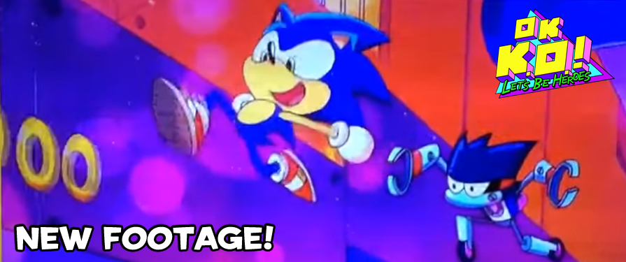 Check Out More Footage of Sonic and Tails in OK K.O.!