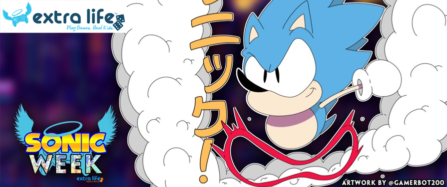 Extra Life’s “Sonic Week” Charity Stream Starts Tomorrow