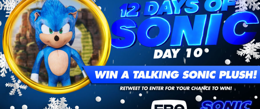 FBE Giving Away Talking Sonic Plush Toy!
