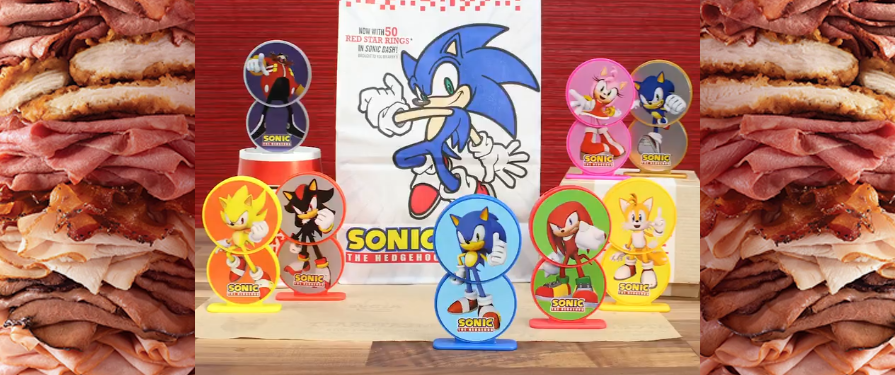 Game On! Arby’s to Sell Sonic Toys With Kids Meals