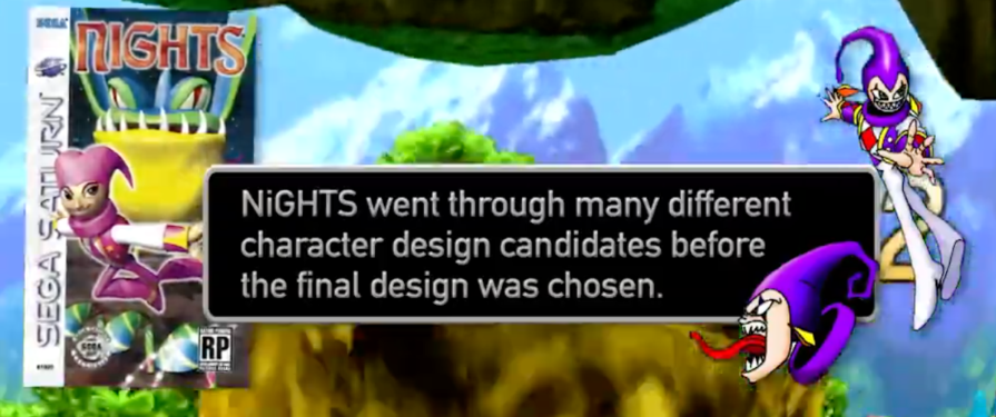 SEGA Celebrates NiGHTS into Dreams Anniversary With Weird Concept Character Art