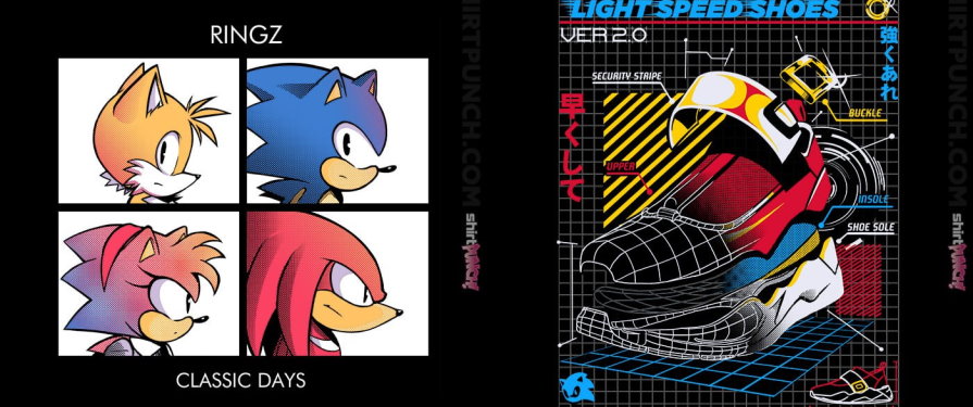 Double Shirt Alert! Ringz and Light Speed Shoes at ShirtPunch!
