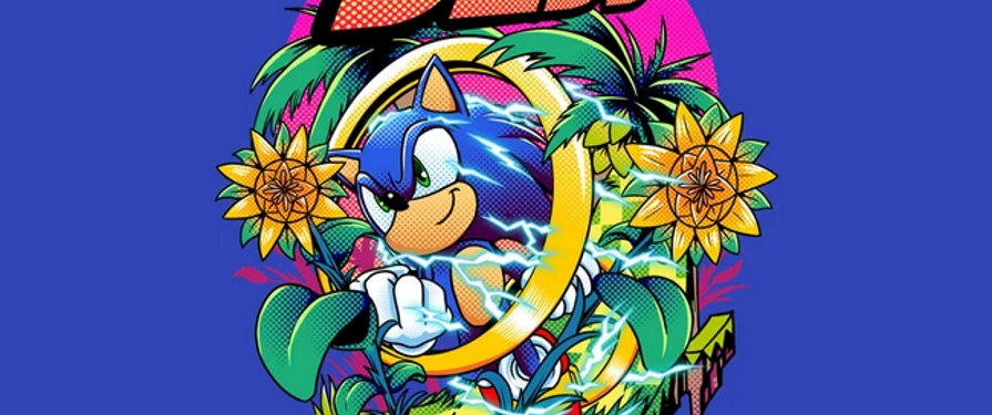 Shirt Alert! Sonic Speed available at TeeFury