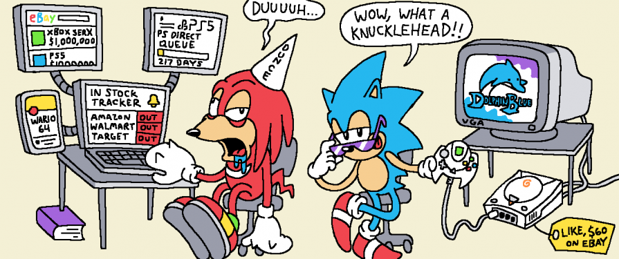 Artist Creates Sonic the Hedgehog “Artwork Countdown” For 30th Anniversary