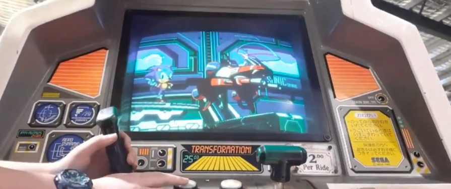Rare SEGASonic Cosmo Fighter Ride with English Translation Found