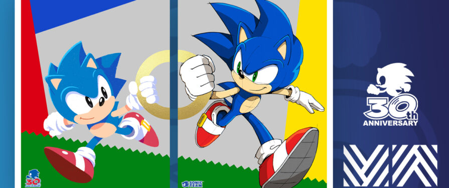 Sonic Team & Moor-Art Gallery Collaborate on Sonic 30th Anniversary Print