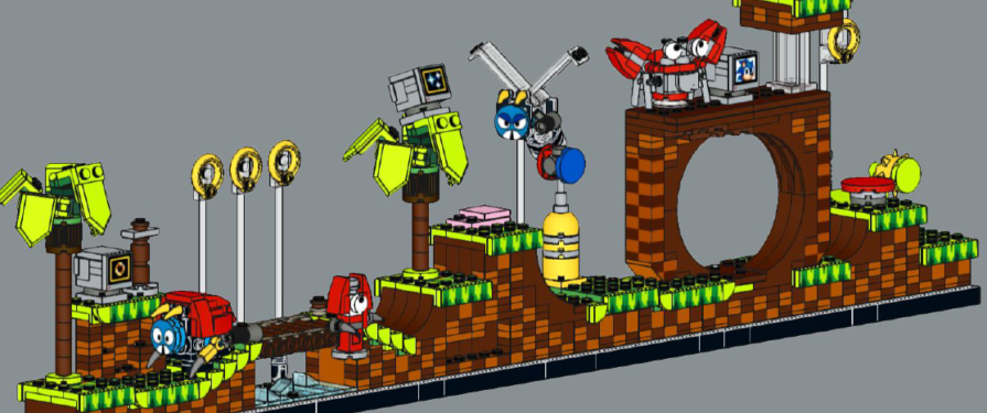 Toastergrl Offers More Unofficial Rebuild Instructions for LEGO Sonic