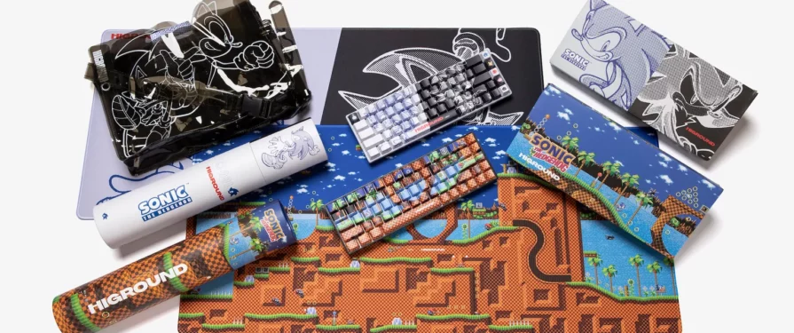 Higround Reveals Sonic and Dreamcast PC Keyboard Range, Coming in August