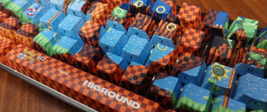 Impressions: Sonic x Higround Green Hill Keyboard