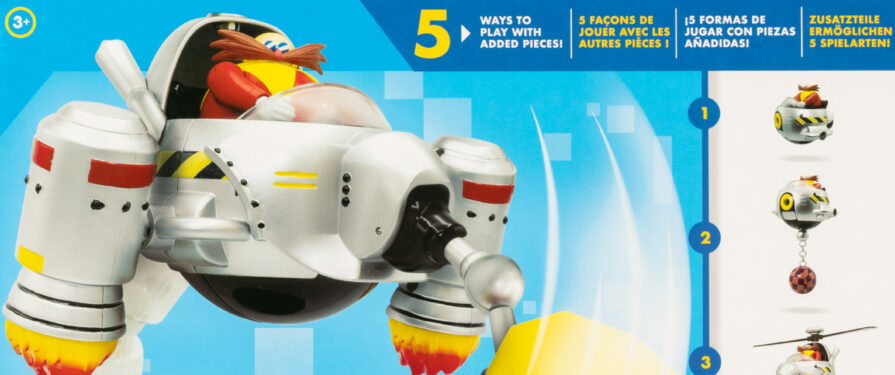 Jakks Pacific Releases New Classic Sonic Egg Mobile Battle Set Toy