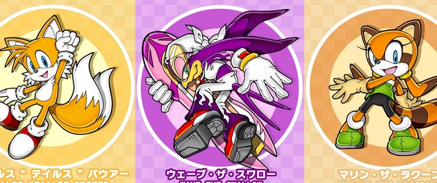 Wave the Swallow and Marine the Racoon Battle in May Sonic Channel Fantasy Poll