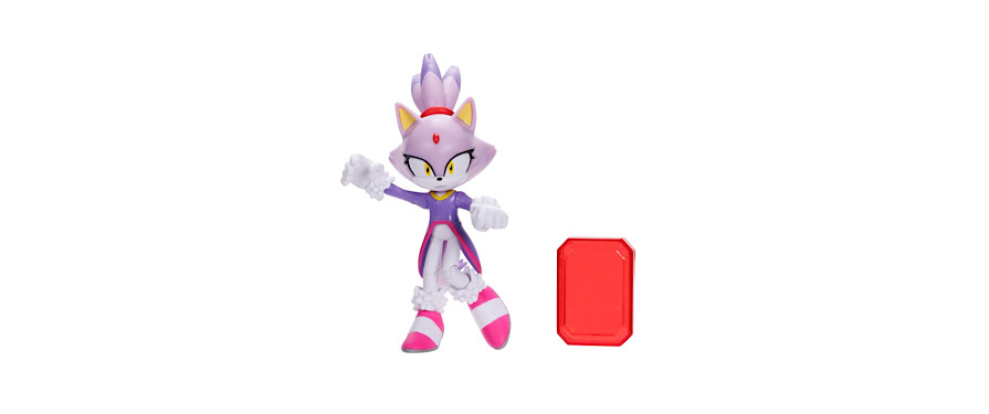 Photo of New 4” Blaze the Cat Figure From Jakks Pacific Leaked